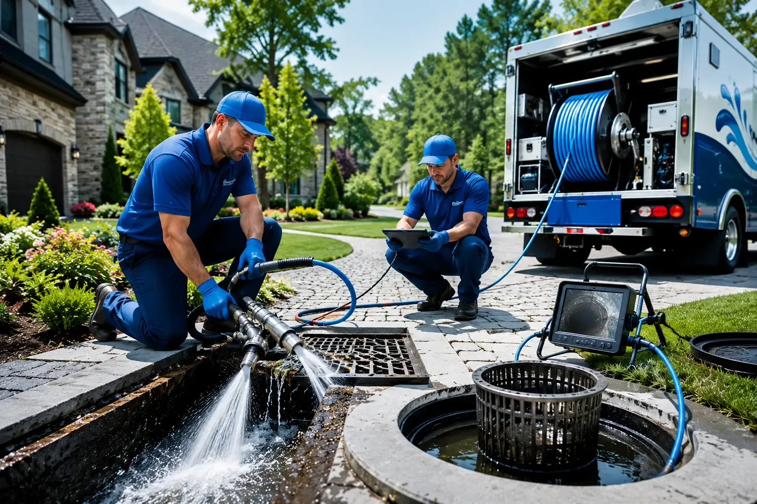 Local outdoor drain cleaning professionals in Polo, IL